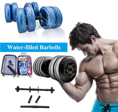 Mancuerna Ajustable Llena de Agua 20-25 KG para Entrenamiento de Brazos en Casa - Image 8