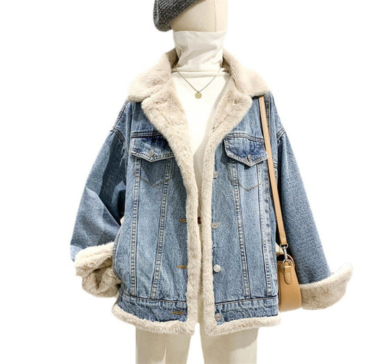 Chaqueta Denim Reversible Doble Cara Estilo BF - Image 7