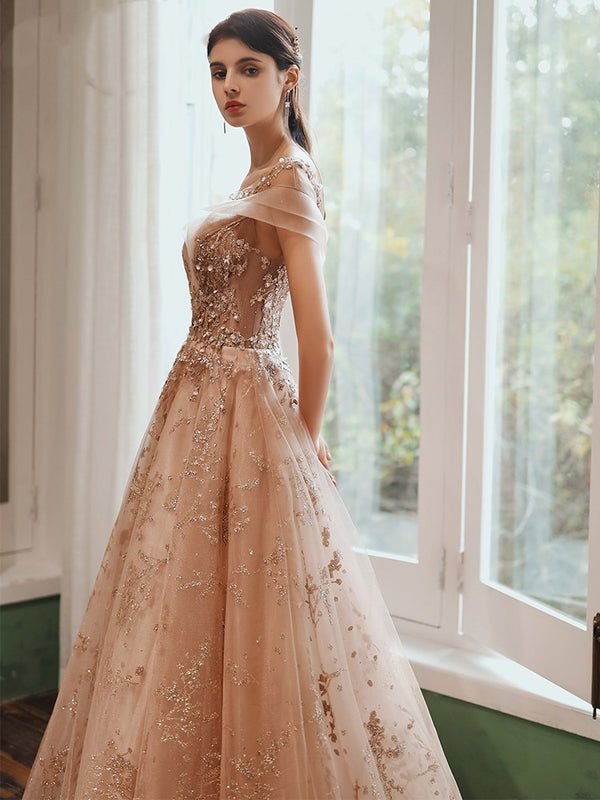 Vestido de Noche Elegante para Novia de Alta Costura