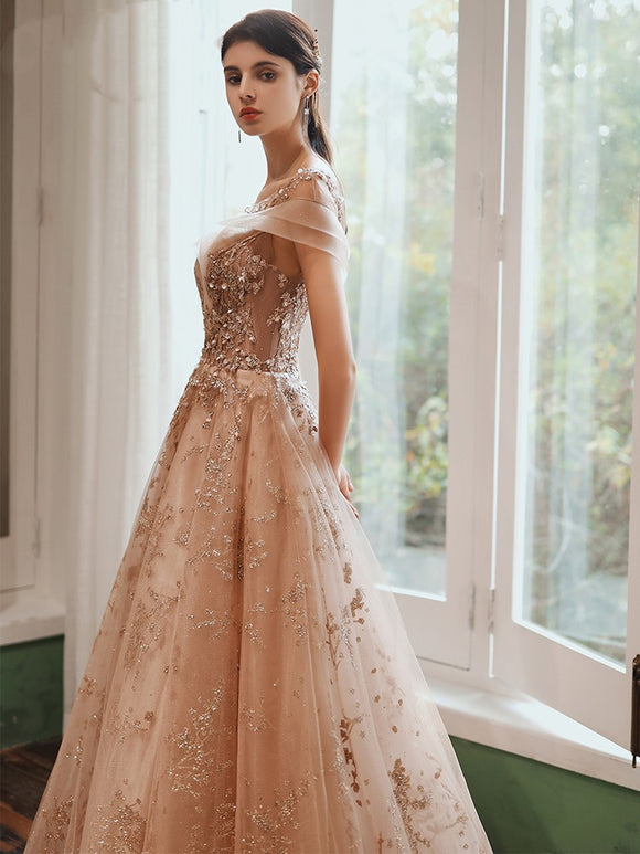 Vestido de Noche Elegante para Novia de Alta Costura