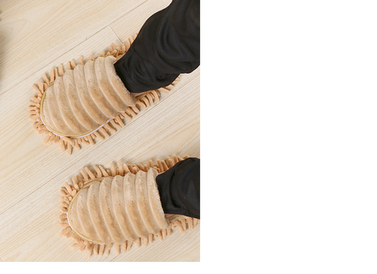 Pantuflas de Limpieza Suave con Rayas Acolchadas - Image 7