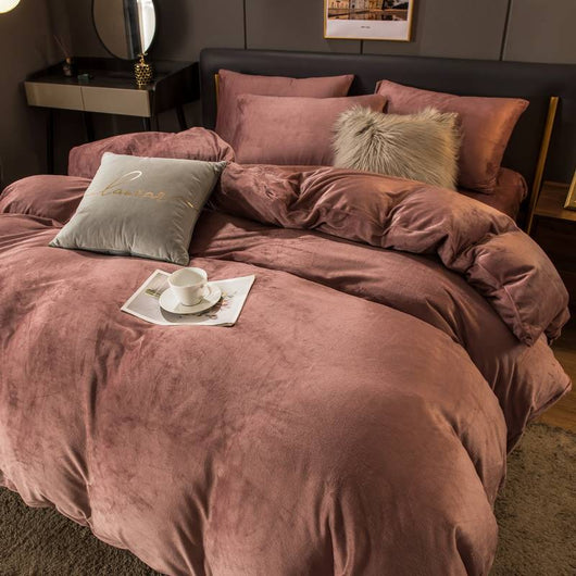 Juego de Cama Matrimonial Premium Franela Gruesa con Volante - Image 21