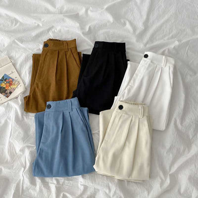 Pantalón Palazzo Blanco de Cintura Alta con Caída Elegante - Image 4
