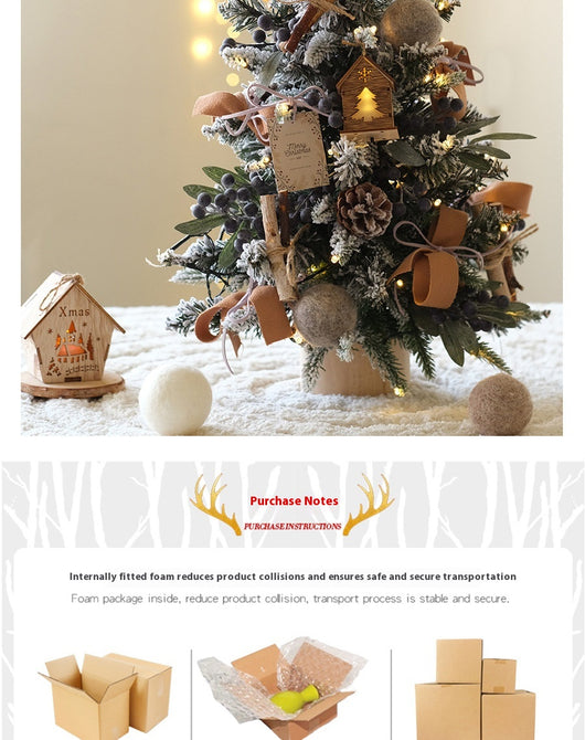 Escritorio Decorativo con Luces LED para Navidad - Diseño DIY Moderno - Image 23