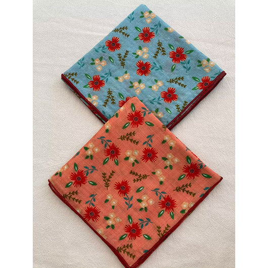 Pañuelo Artístico de Algodón y Lino - Estilo Coreano para Mujer - Image 10