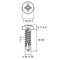 M 4.2 X 19 M 4.2 19 Mm