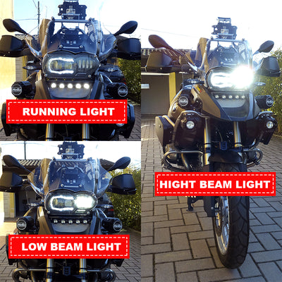 Faro Delantero LED para BMW R1200GS - Diseño Aerodinámico tipo Pájaro - Image 3