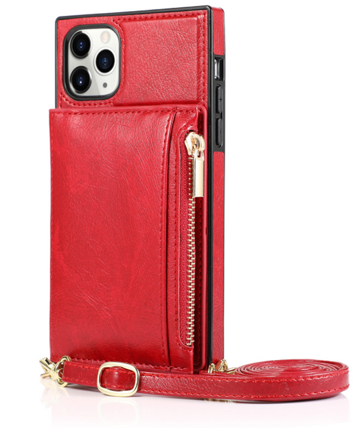 Cartera Cruzada Multifuncional con Compartimentos para Monedas, Tarjetas y Teléfono - Image 9