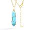 Dorado Copper Wire And Chain Azul Turquoise