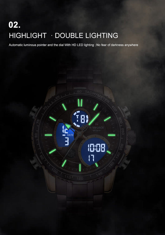 Reloj de Cuarzo Electrónico para Hombre - Image 50