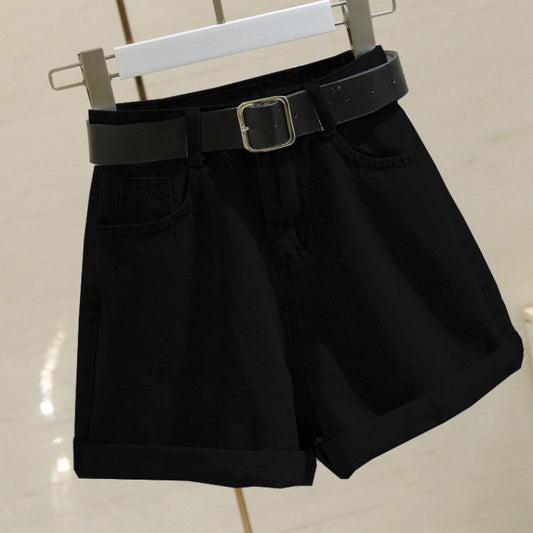 Shorts de Mezclilla Talle Alto Suelto para Verano - Image 2
