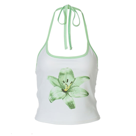 Top Corto Halter con Encaje y Cordones - Diseño Atrevido y Moderno - Image 5