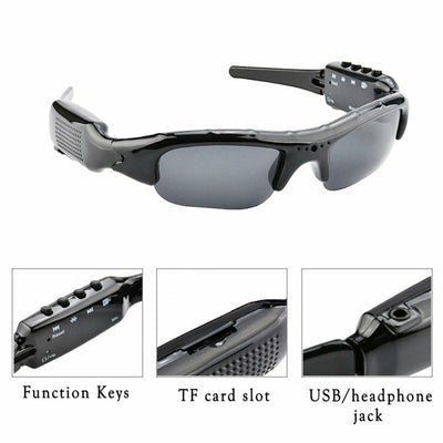 Gafas de Sol Deportivas con Cámara HD 1080P y Lentes Polarizadas - Image 2