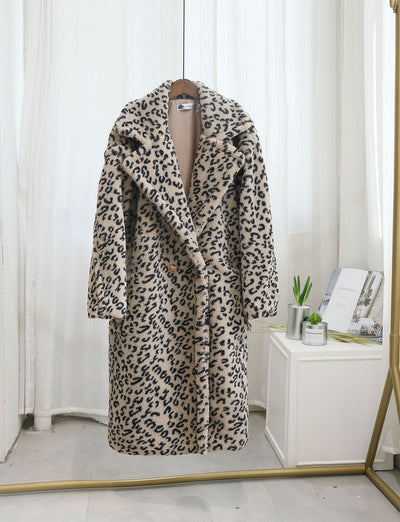 Abrigo Holgado de Lana Esquilada Premium