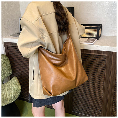 Bolso de Hombro Retro Otoño Invierno Gran Capacidad Versátil - Image 21