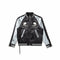Chaqueta de Béisbol Satinada con Bordado Industrial