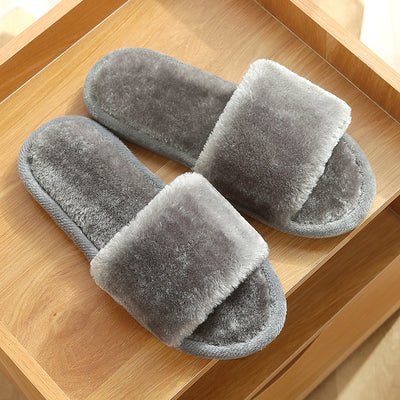 Pantuflas de Algodón Antideslizantes Cálidas Estilo Coreano para Mujer - Image 12