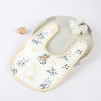 Babero de Algodón Puro con Toalla Absorbente para Bebé - Image 10