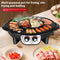 Olla Multifuncional 2 en 1: Hot Pot y Parrilla para el Hogar