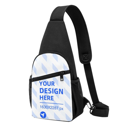 Bolsa de Pecho Bandolera Asimétrica Casual - Image 2