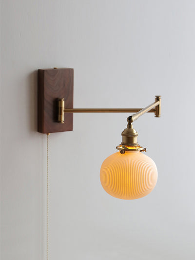 Lámpara de Pared Giratoria Retro Estilo Japonés para Cabecera - Image 10