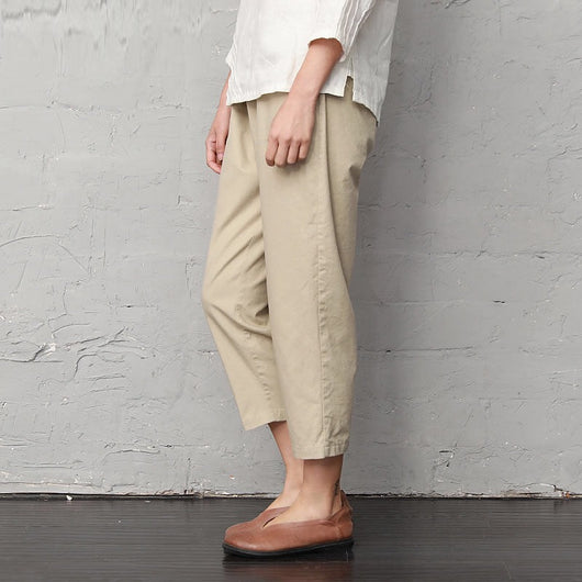 Pantalones Literarios Retro Slim Casual - Image 4
