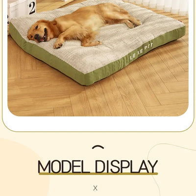 Cama Térmica para Perros con Manta Fleece Desmontable - Colchón Cómodo para Mascotas Pequeñas, Medianas y Grandes - Image 23