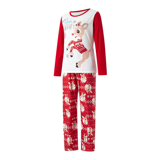 Pijamas Navideños a Juego para Padres e Hijos con Estampado Festivo - Image 13