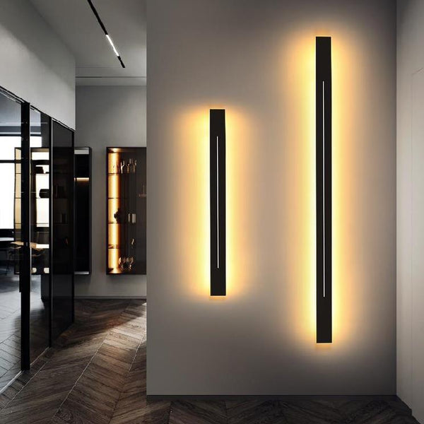Luces LED Lineales para Exteriores - Iluminación Moderna para Muros y Portones