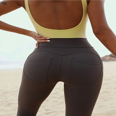 Enterizo de Yoga para Mujer con Espalda Descubierta - Image 7