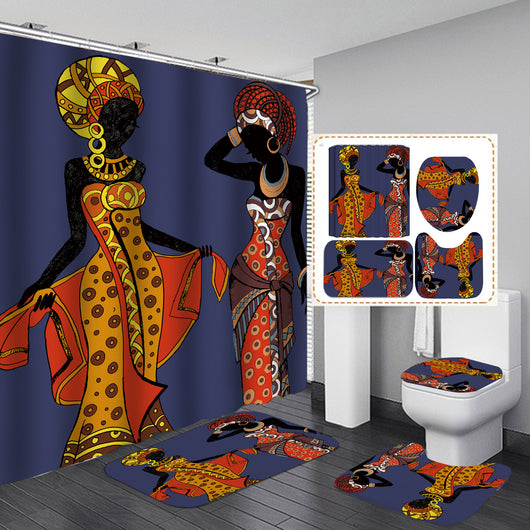 Cortina de Baño Impermeable con Impresión 3D Digital en Poliéster - Image 9