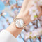 Reloj de Cuarzo para Mujer con Correa de Acero y Diamantes