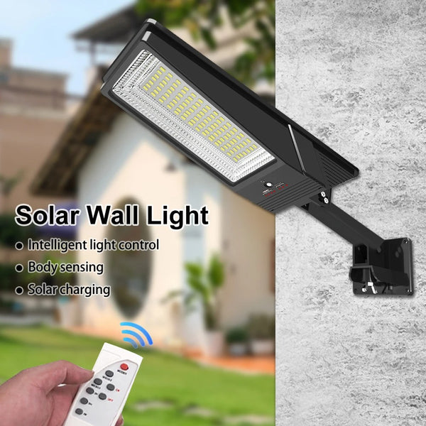 Lámpara Solar de Pared con Sensor de Movimiento para Jardín