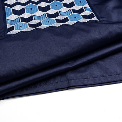 Traje de Tres Piezas Ejecutivo con Bordado para Hombre - Image 32