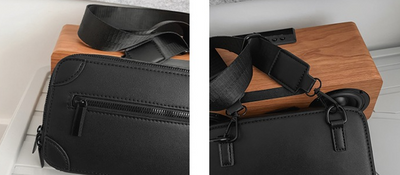 Bolsa Mensajero Cuadrada Compacta para Hombre - Estilo Moderno - Image 11