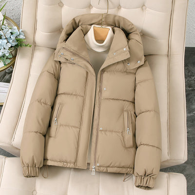 Abrigo Acolchado con Capucha para Mujer Petite - Chaqueta de Invierno - Image 4