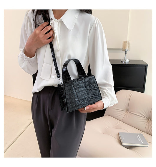 Bolso de Hombro Cuadrado Liso - Diseño Moderno y Versátil - Image 18