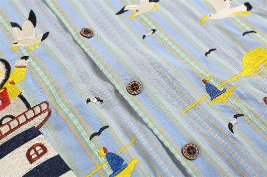Camisa Holgada Hip-hop para Hombre - Primavera y Otoño - Image 9