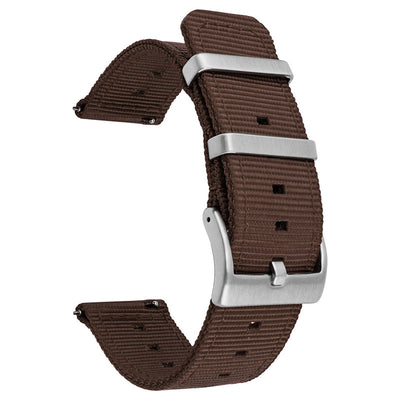 Correa de Reloj Nylon Tejida con Liberación Rápida Impermeable - Image 5