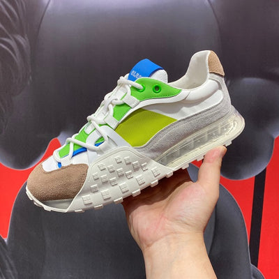 Zapatos Blancos Deportivos con Cojín de Aire y Suela Suave - Image 7