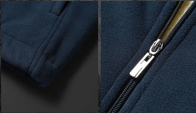 Chaqueta Acolchada de Terciopelo para Hombre Talla Grande - Image 7