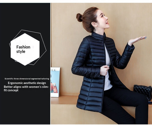 Chaqueta de Algodón Entallada Talla Grande - Corte Medio Ligero - Image 17