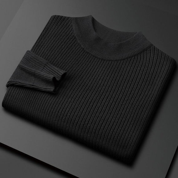 Suéter Cuello Alto Hombre Otoño Invierno