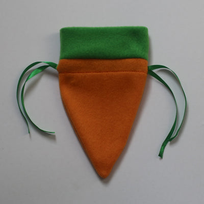 Bolsa de Regalo Pascual con Diseño de Zanahoria y Cordón Ajustable - Image 5