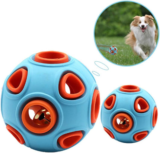 Pelota Interactiva para Perros con Sonido y Campana - Juguete Resistente para Masticar - Image 5