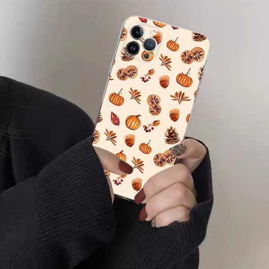 Funda para Celular Pareja Halloween Calabaza Luminosa - Image 11