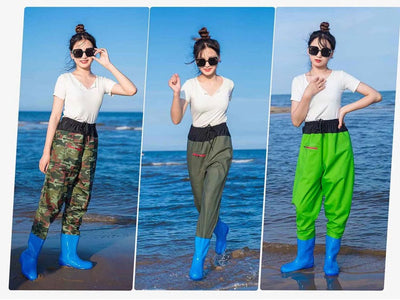 Pantalón Impermeable de Cintura Alta para Mujer - Protección Total - Image 32