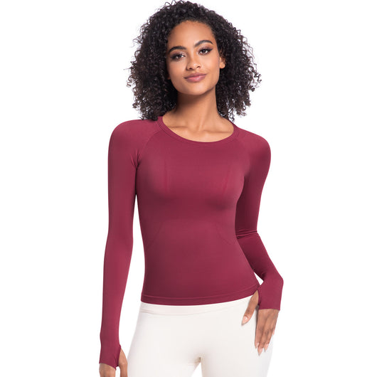 Conjunto Deportivo Yoga Transpirable sin Costuras para Mujer - Image 5