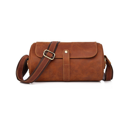 Bolsa Táctica de Cuero Genuino para Hombre - Riñonera Outdoor Ajustable - Image 13