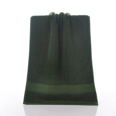 Toalla de Algodón Satinado Doble Capa - Diseño Liso y Puro - Image 8